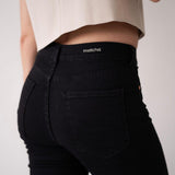 MOM HIGH RISE - DEEP BLACK