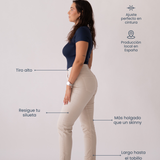 MOM HIGH RISE - BEIGE
