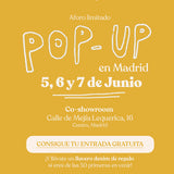 Pop-Up Madrid 5, 6 y 7 de Junio