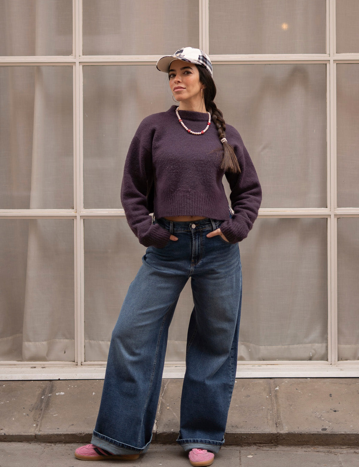 BAGGY HIGH RISE - DARK BLUE