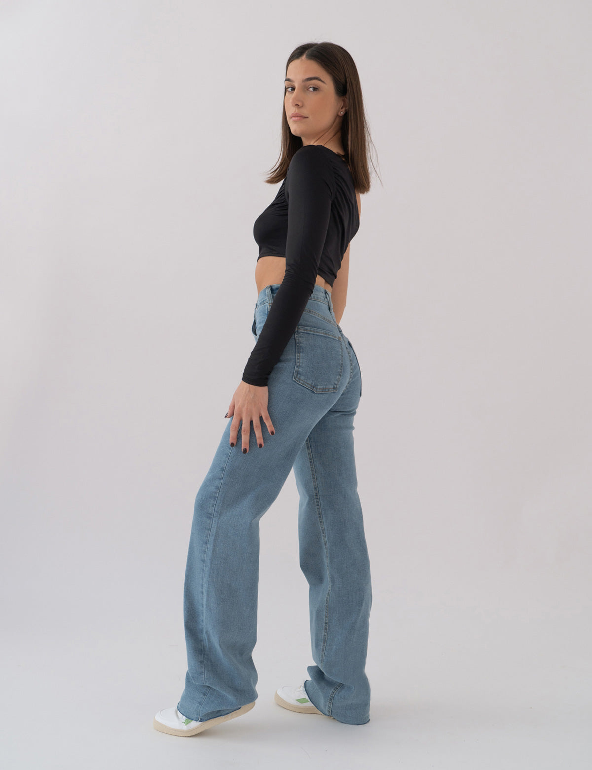 WIDELEG HIGH RISE - LIGHT BLUE