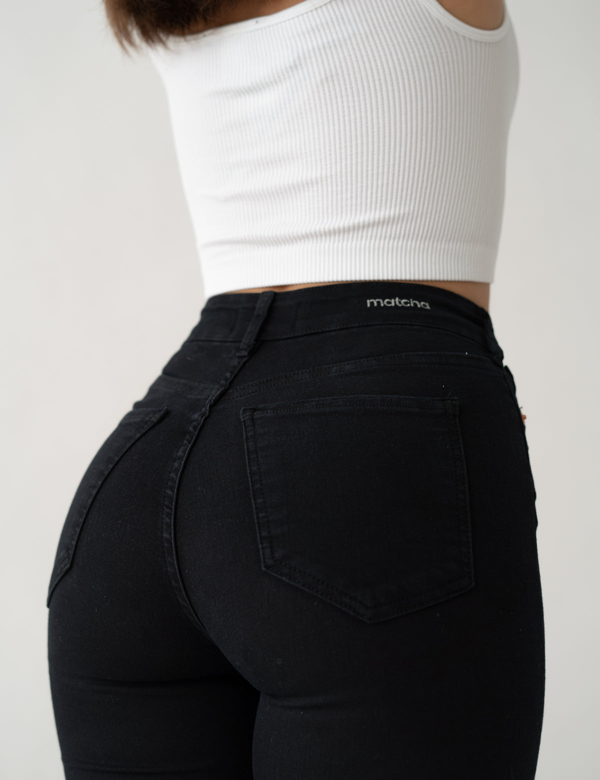 SKINNY HIGH RISE - BLACK