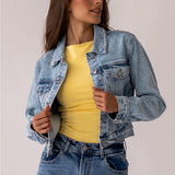DENIM JACKET - LIGHT BLUE