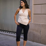 CAPRI HIGH RISE - RAW DENIM