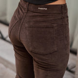 PANTALONS FLARE PANA - XOCOLATA