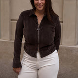 CAMISA PANA - CHOCOLATE