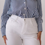 BAGGY HIGH RISE - WHITE