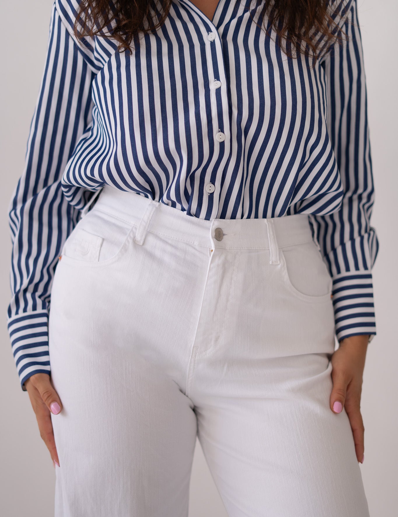 BAGGY HIGH RISE - WHITE