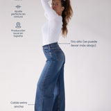 BAGGY HIGH RISE - DARK BLUE