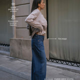 BAGGY LOW RISE - DARK BLUE