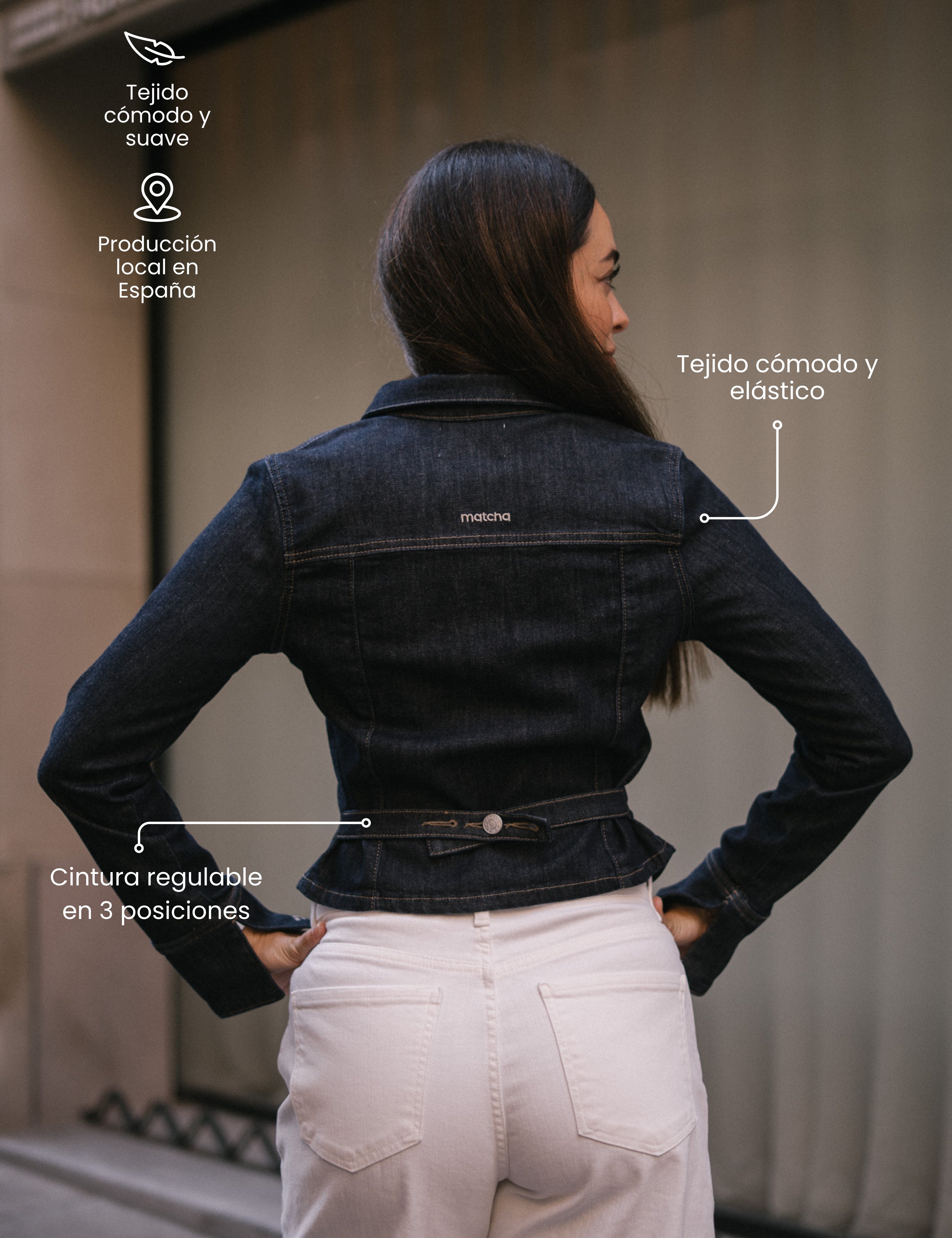 ZIPPER DENIM SHIRT - RAW DENIM