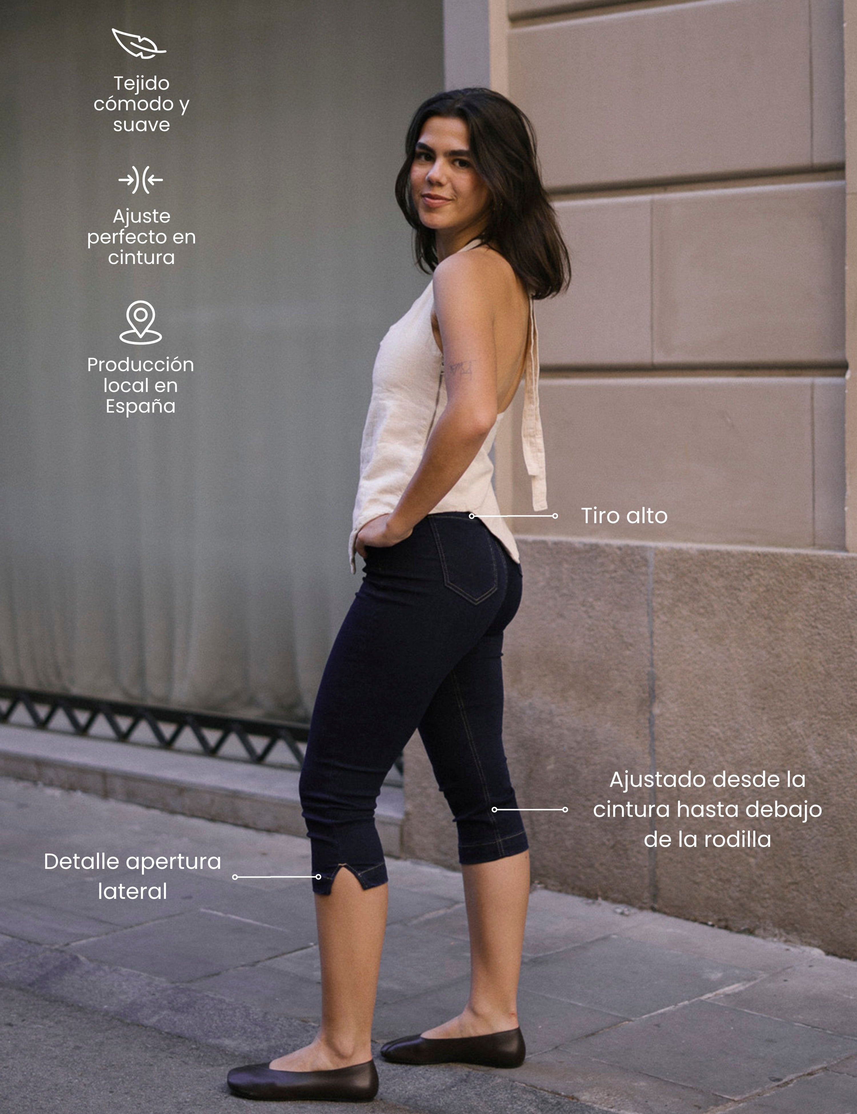CAPRI HIGH RISE - RAW DENIM