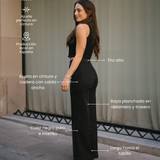 CULOTTE HIGH RISE - BLACK