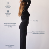 CULOTTE HIGH RISE - BLACK