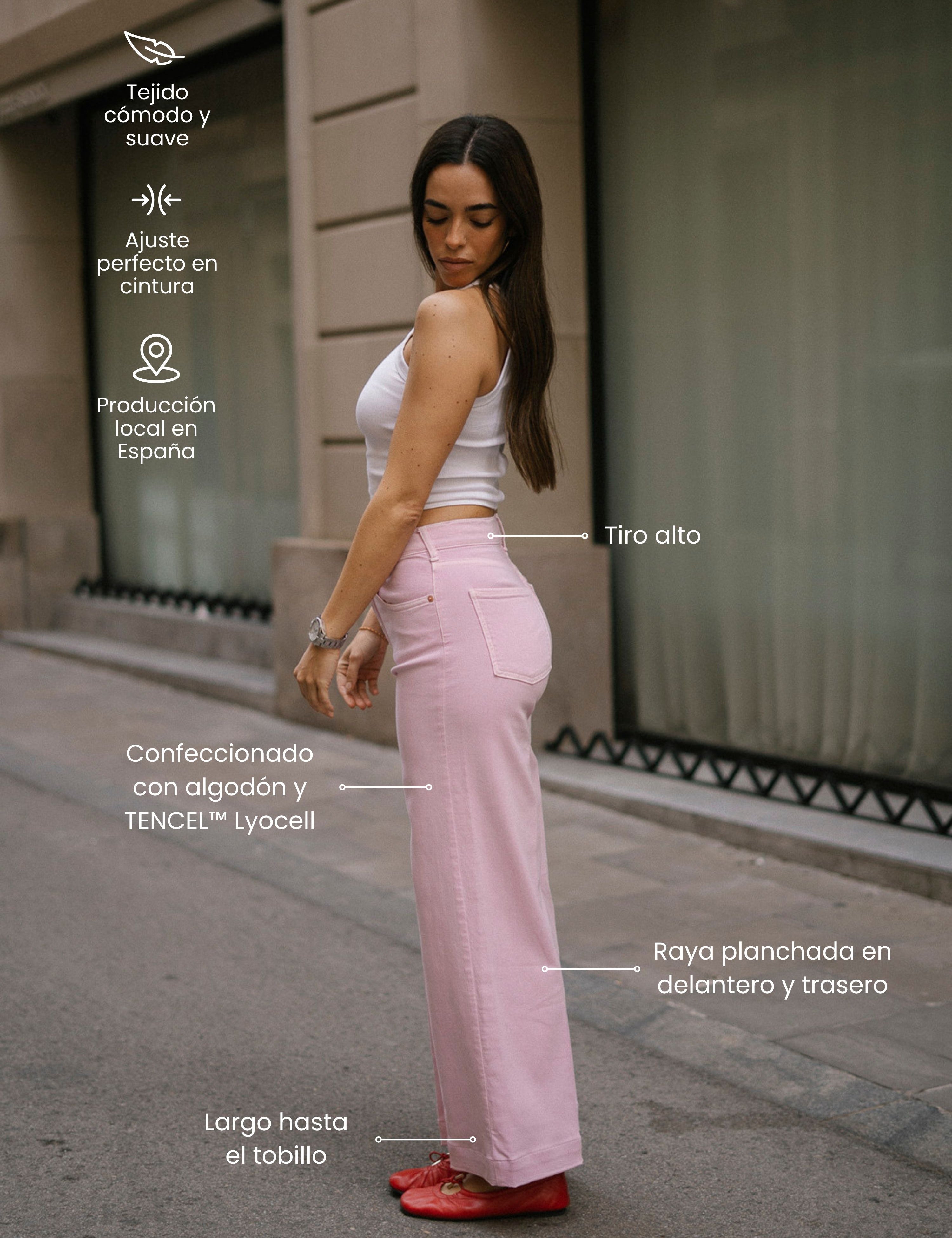 CULOTTE HIGH RISE - PINK