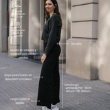 CULOTTE TALL HIGH RISE - BLACK