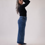 LONG SKIRT - DARK BLUE
