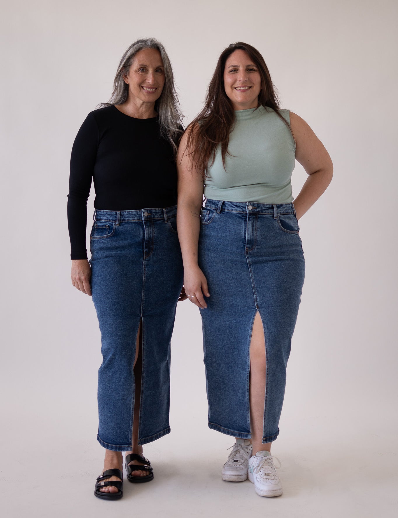 LONG SKIRT - DARK BLUE