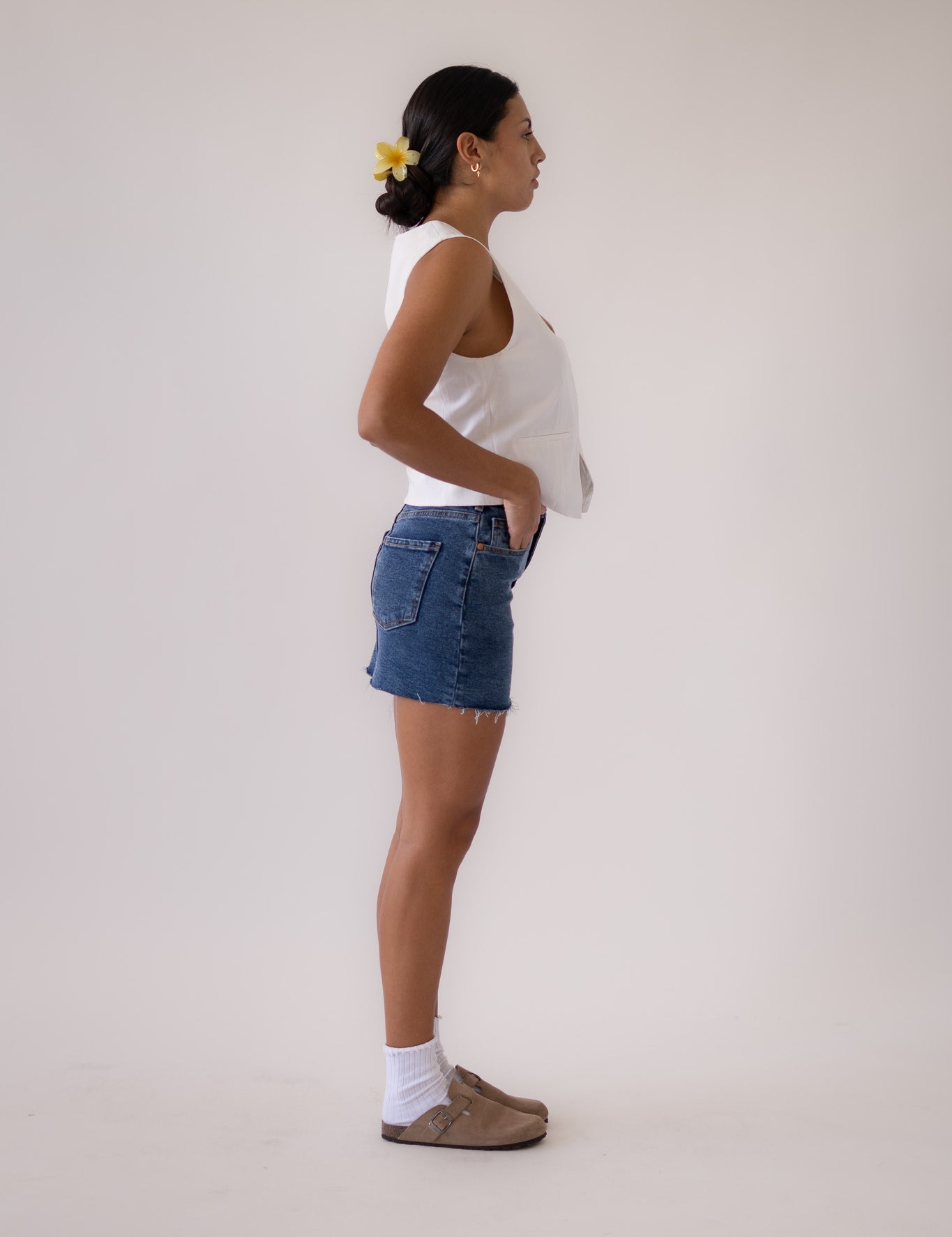 MINI SKIRT - DARK BLUE