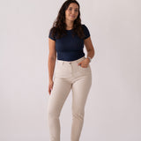 MOM HIGH RISE - BEIGE