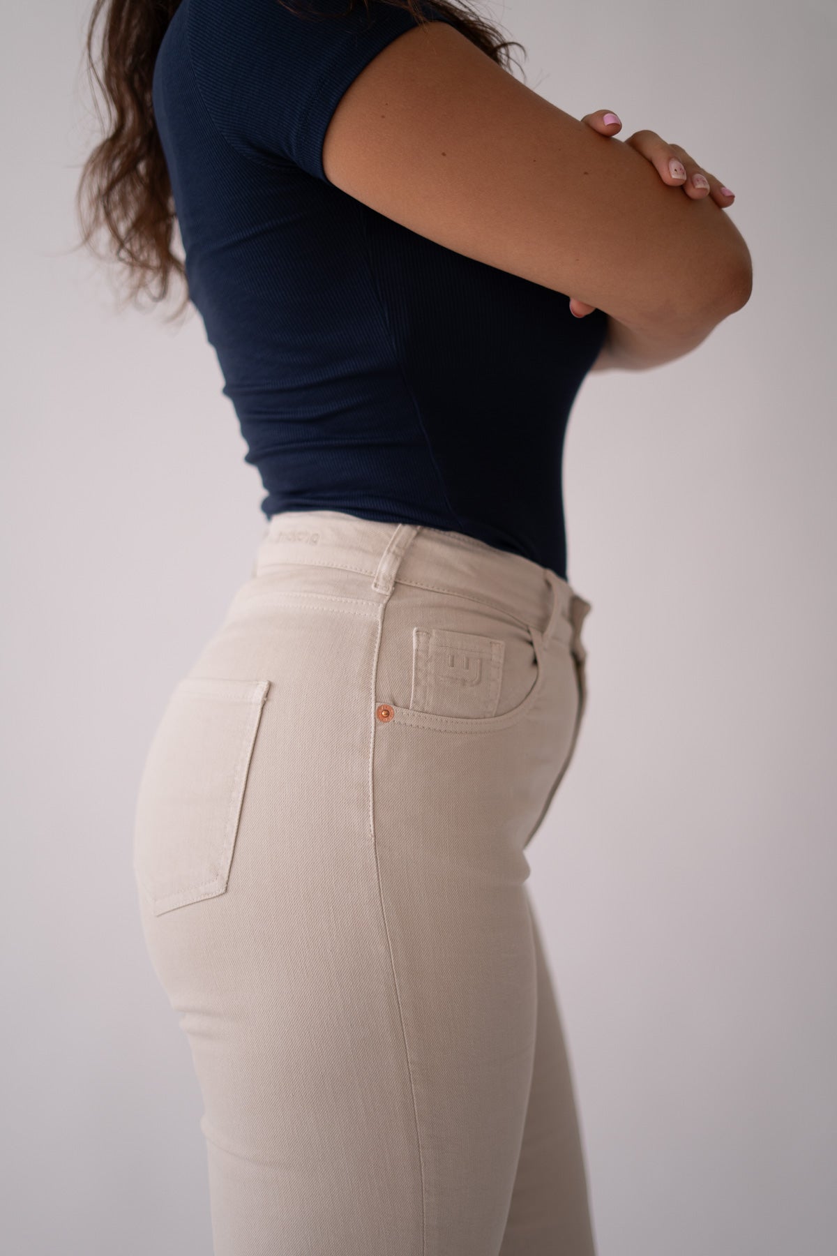 Tiktok Mom Jeans Por Mayor Chile MOM HIGH RISE BEIGE – Matcha Jeans