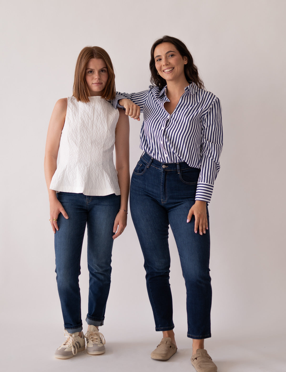 MOM HIGH RISE - DARK BLUE