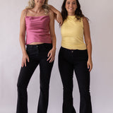 FLARE MID RISE - BLACK