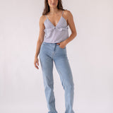 WIDELEG TALL HIGH RISE - LIGHT BLUE