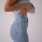 WIDELEG TALL HIGH RISE - LIGHT BLUE