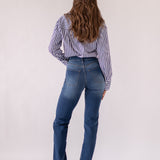 WIDELEG TALL HIGH RISE - DARK BLUE