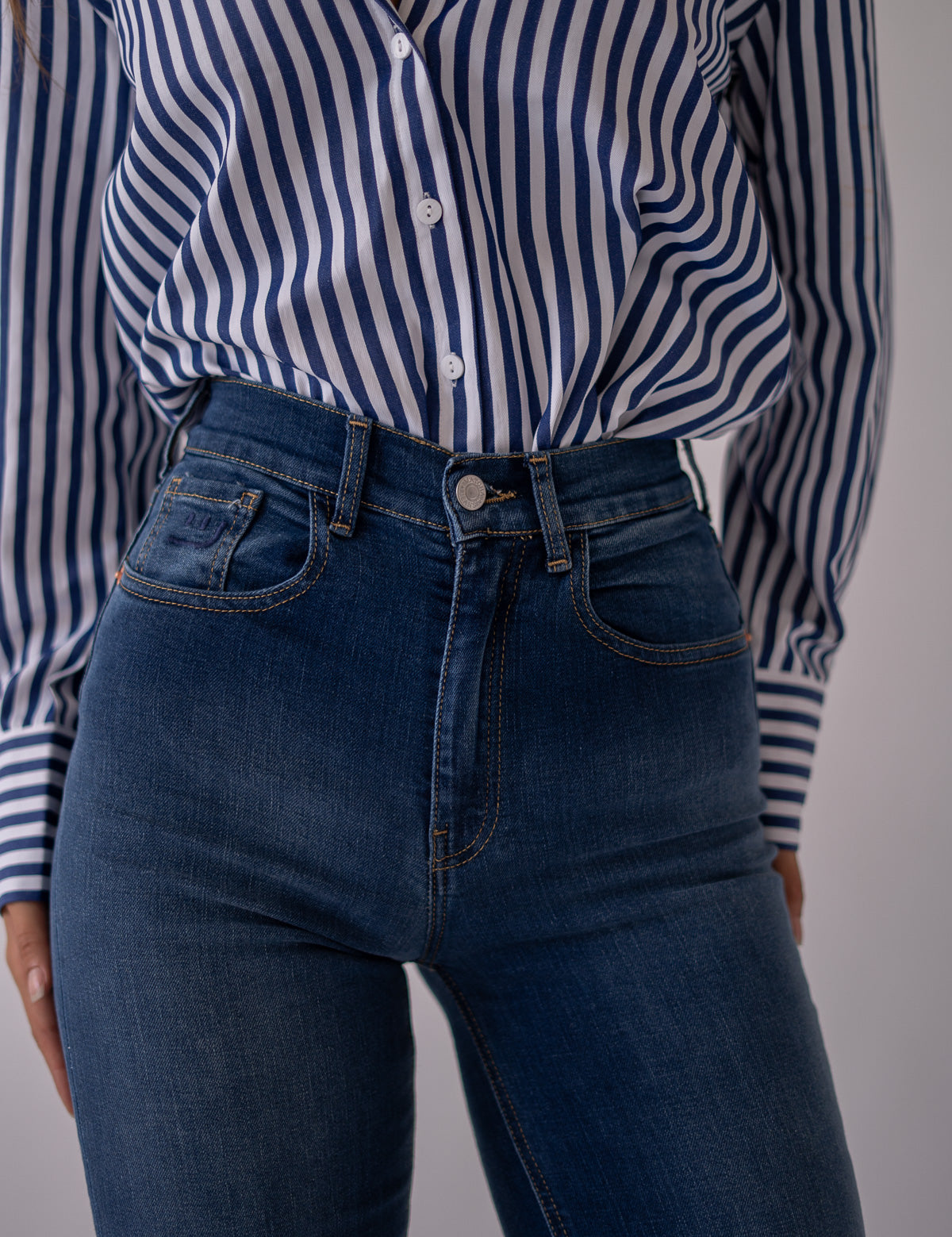 WIDELEG TALL HIGH RISE - DARK BLUE