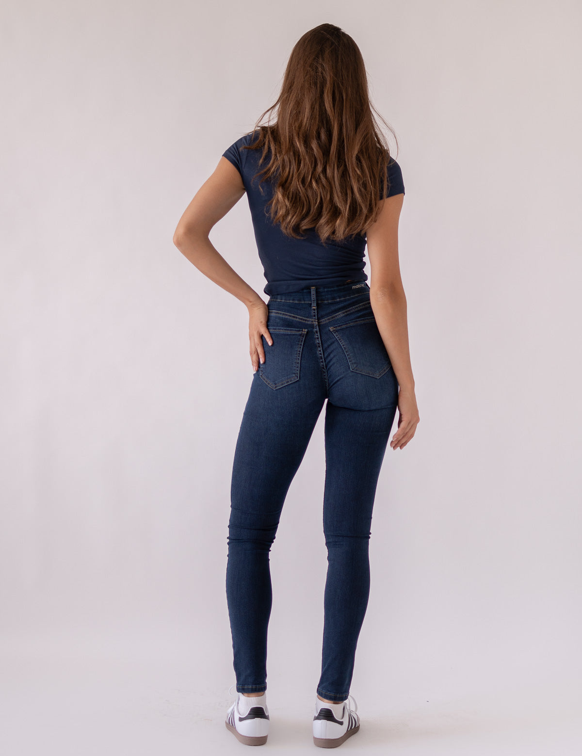 SKINNY TALL HIGH RISE - DARK BLUE