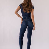 SKINNY TALL HIGH RISE - DARK BLUE