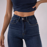 SKINNY TALL HIGH RISE - DARK BLUE