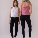 SKINNY MID RISE - BLACK