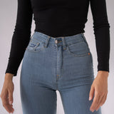 SKINNY TALL HIGH RISE - LIGHT BLUE