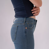 SKINNY MID RISE - LIGHT BLUE