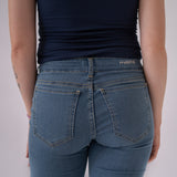SKINNY MID RISE - LIGHT BLUE