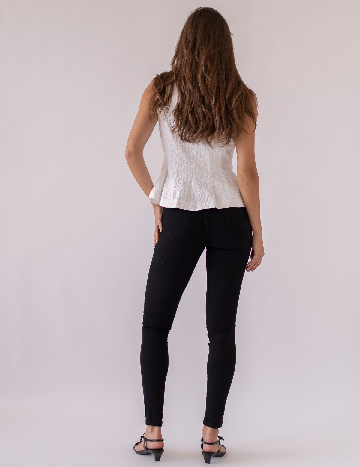 SKINNY TALL HIGH RISE - BLACK