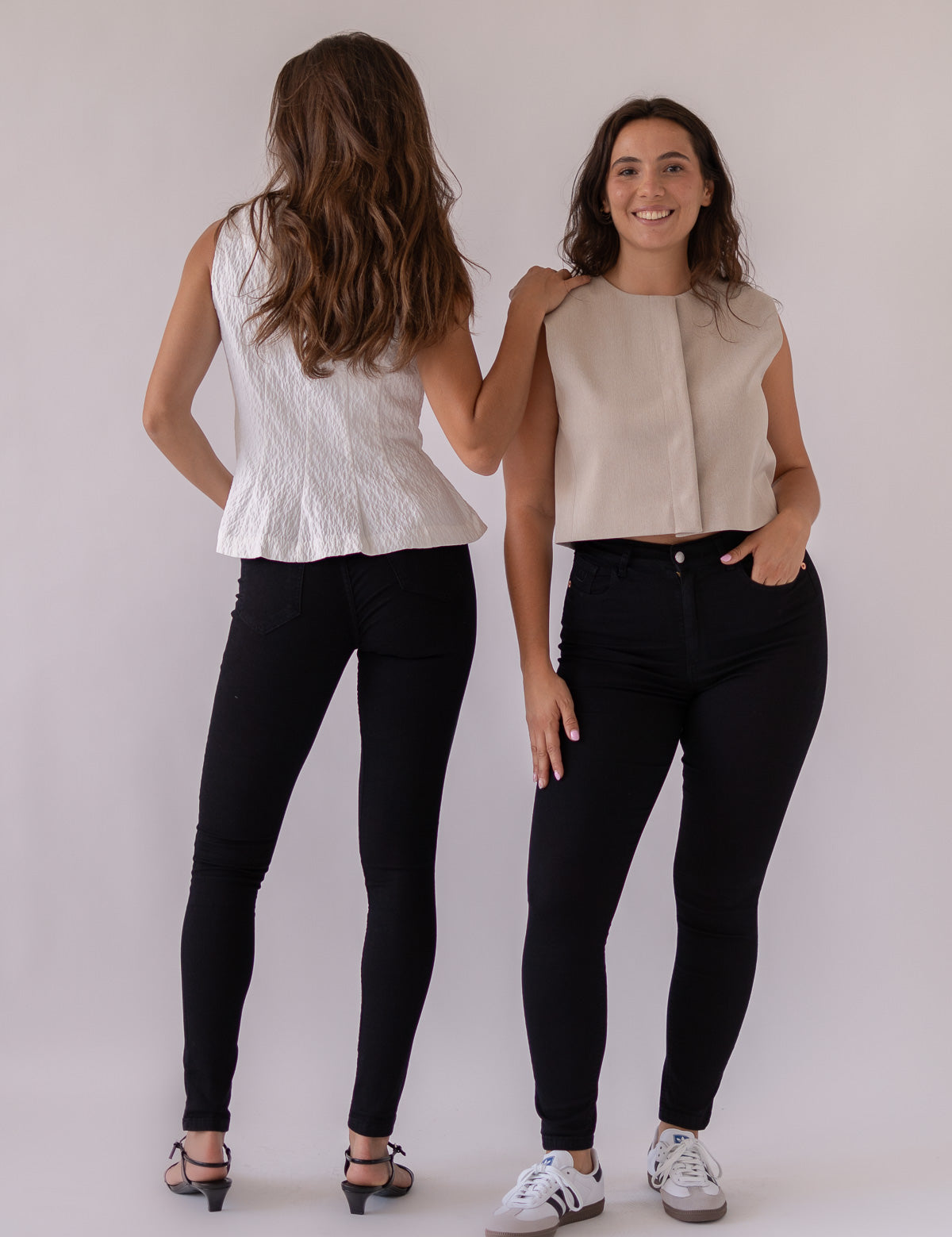 SKINNY TALL HIGH RISE - BLACK