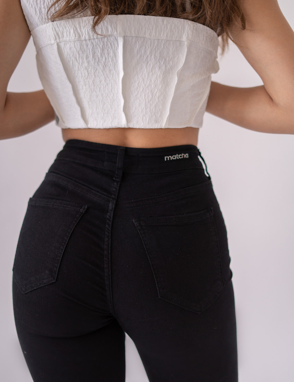SKINNY TALL HIGH RISE - BLACK