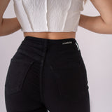 SKINNY TALL HIGH RISE - BLACK