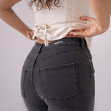 WIDELEG HIGH RISE - GREY