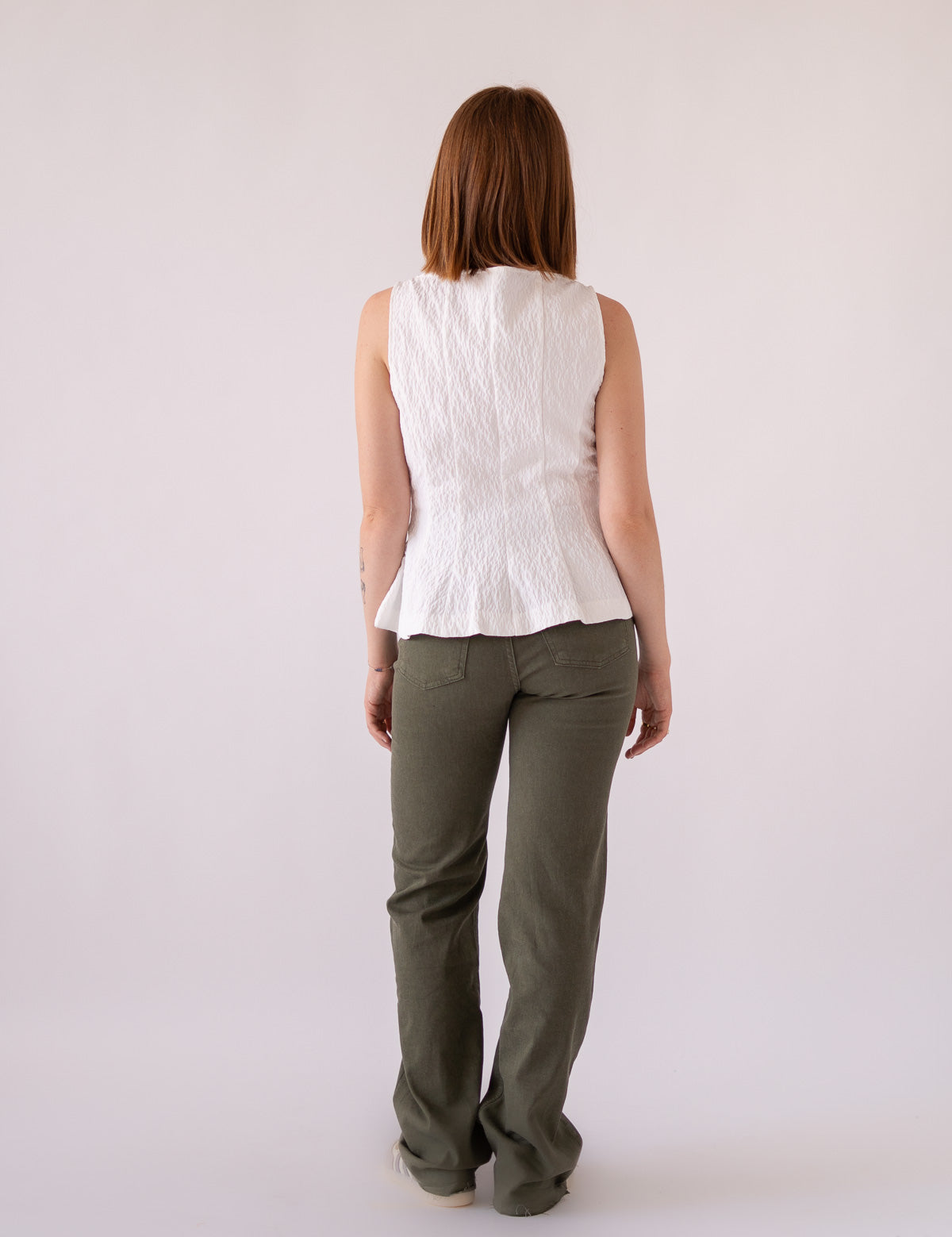 WIDELEG HIGH RISE - KHAKI