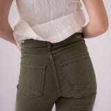 WIDELEG HIGH RISE - KHAKI