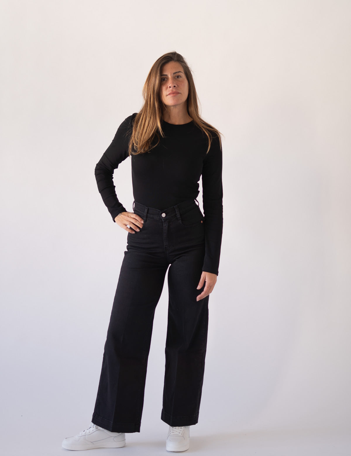 CULOTTE HIGH RISE - BLACK