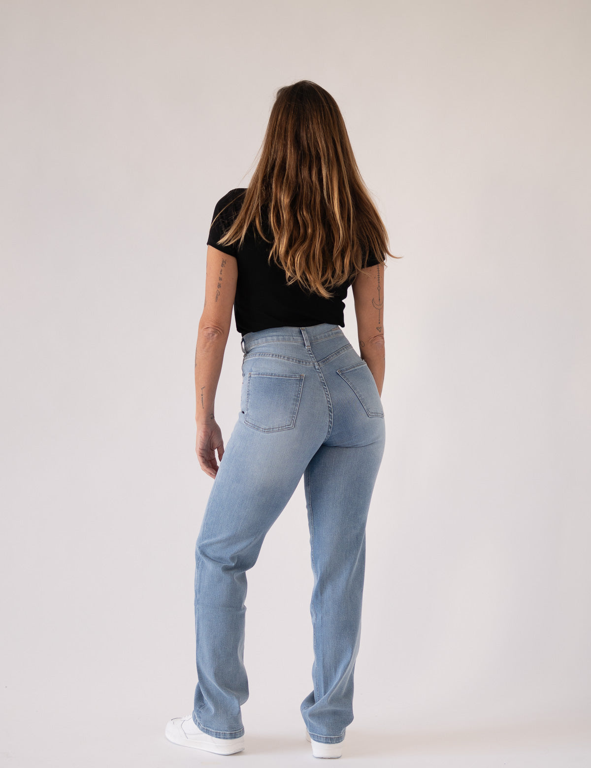 STRAIGHT HIGH RISE - LIGHT BLUE