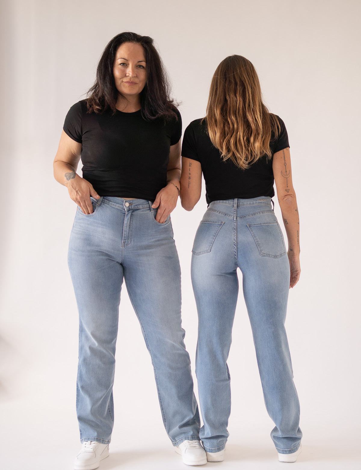 STRAIGHT HIGH RISE - LIGHT BLUE