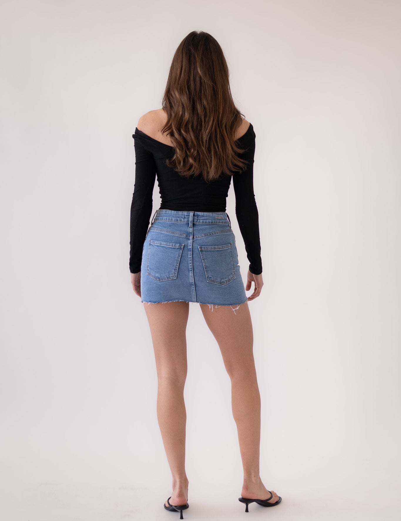 MINI SKIRT - LIGHT BLUE