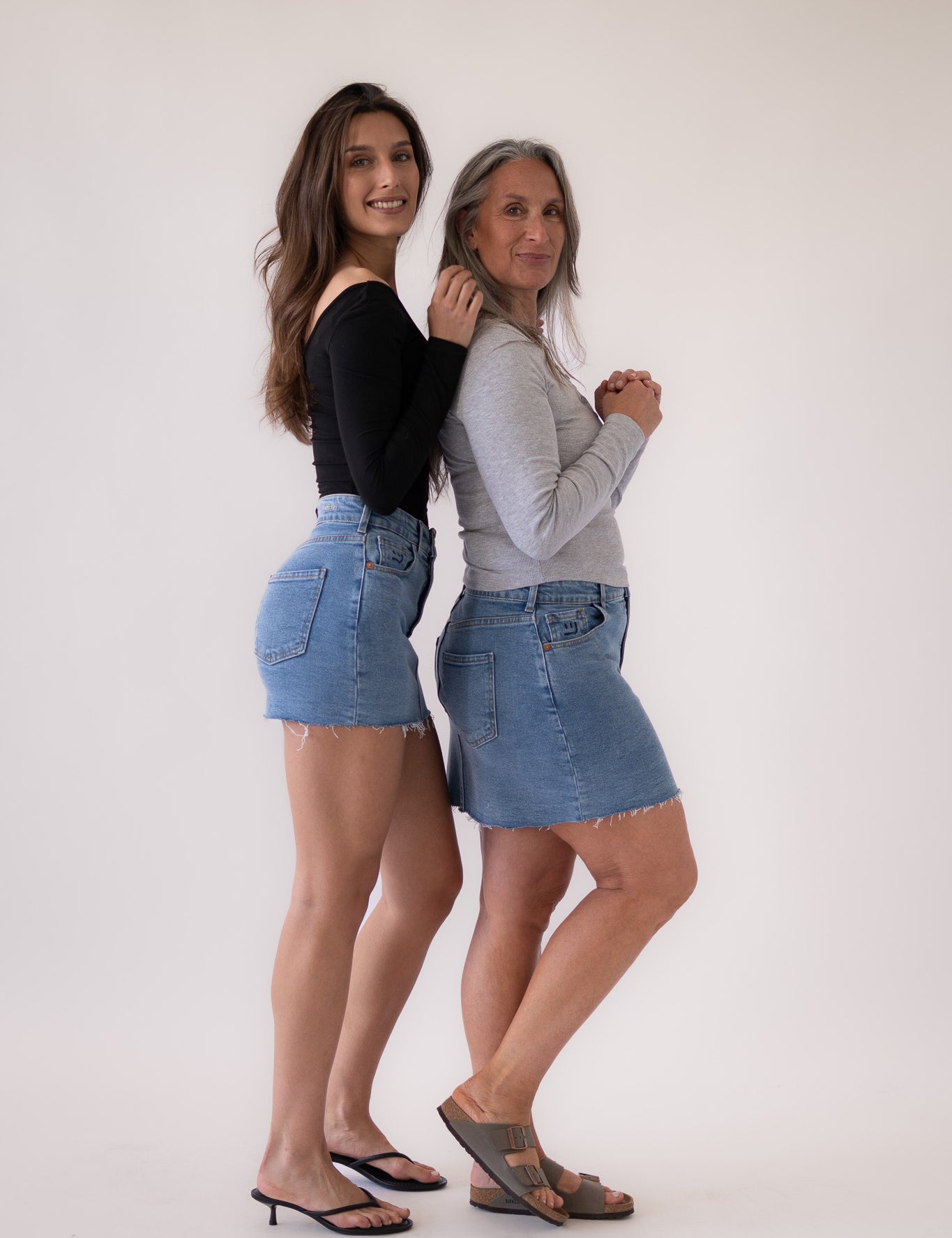 MINI SKIRT - LIGHT BLUE